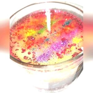 Hand crafted limited edition PRIDE dessert candle 6 oz